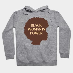 Black woman in power Hoodie